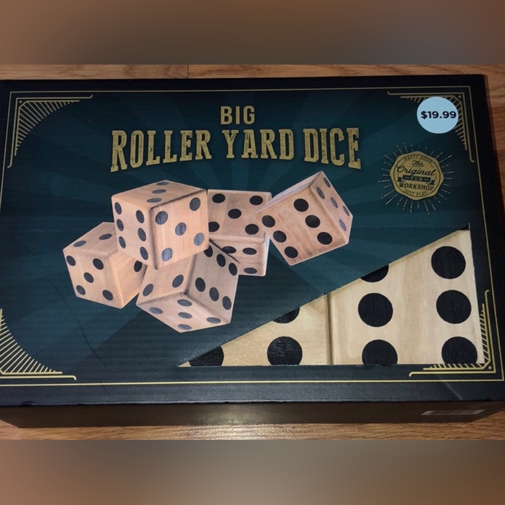 NIB Big Roller Yard Dice